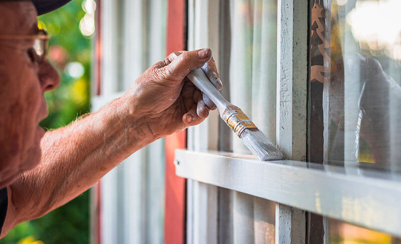 How to paint windows