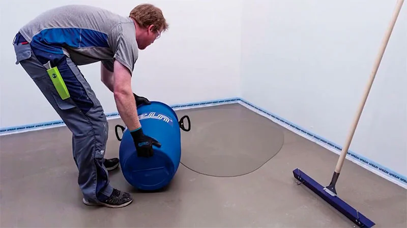 Self-leveling floor damping Tape