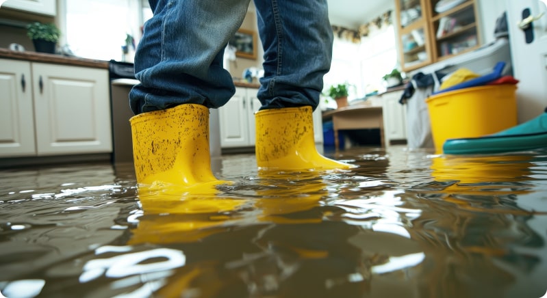 Why immediate water damage mitigation is crucial after a leak or flood